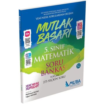 5. Sınıf Matematik Mutlak Başarı Soru Bankası Muba Yayınları