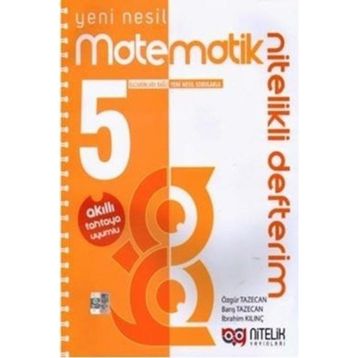 5. Sınıf Matematik Nitelikli Defterim-Nitelik Yayınları