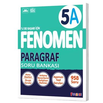 5. Sınıf Paragraf A Soru Bankası - Fenomen Yayınları