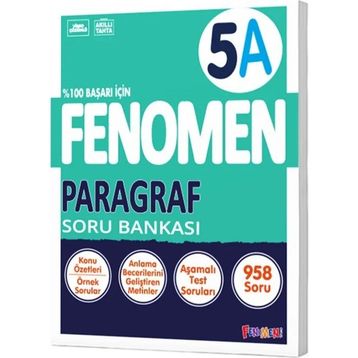 5. Sınıf Paragraf A Soru Bankası - Fenomen Yayınları