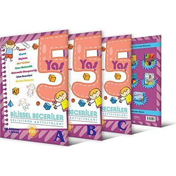 5. Sınıf Pat Bilişsel Beceriler Geliştirme Aktiviteleri Seti A B C Set-Curinous Genius Yayınları