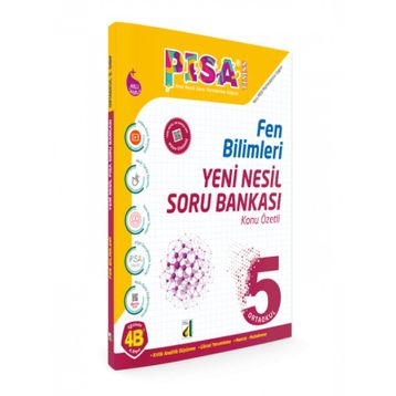 5. Sınıf PİSA 4B Fen Bilimleri Soru Bankası Damla Yayınevi