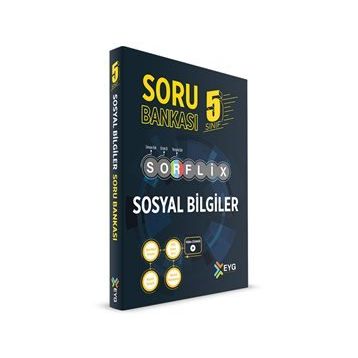 5. Sınıf Sosyal Bilgiler Sorflix Soru Bankası - Eyg Yayınları
