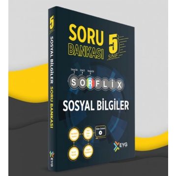 5. Sınıf Sosyal Bilgiler Sorflix Soru Bankası - Eyg Yayınları