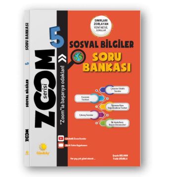 5. Sınıf Sosyal Bilgiler Zoom Soru Bankası - Günay Yayınları
