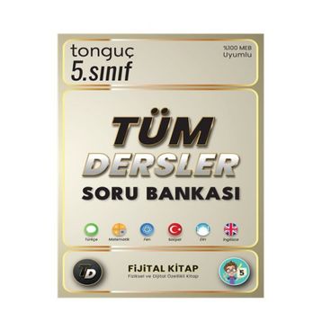 5. Sınıf Tüm Dersler Soru Bankası Fijital Kitap Tonguç Akademi