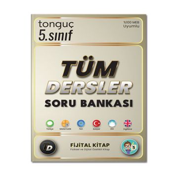 5. Sınıf Tüm Dersler Soru Bankası Fijital Kitap Tonguç Akademi