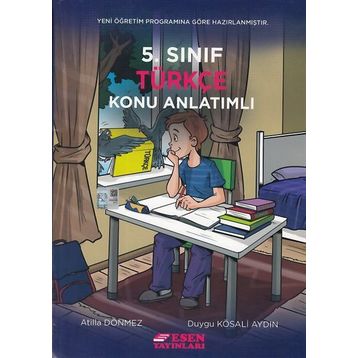 5. Sınıf Türkçe Konu Anlatımlı Kitap - Esen Yayınları