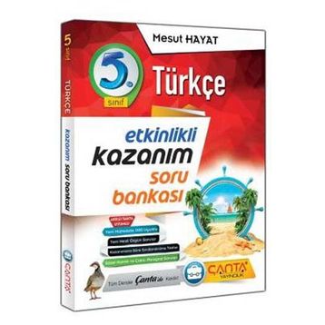 5. Sınıf Türkçe Soru Bankası Komisyon Çanta Yayınları