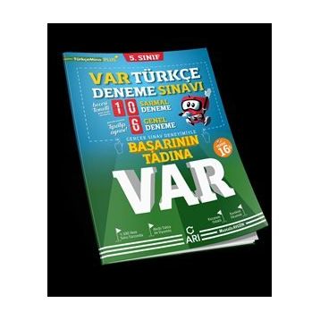 5. Sınıf Türkçe Var Deneme Sınavı - Arı Yayıncılık