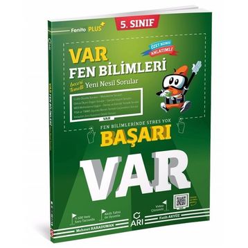 5. Sınıf VAR Fen Bilimleri Yeni Nesil Soru Bankası-Arı Yayınları