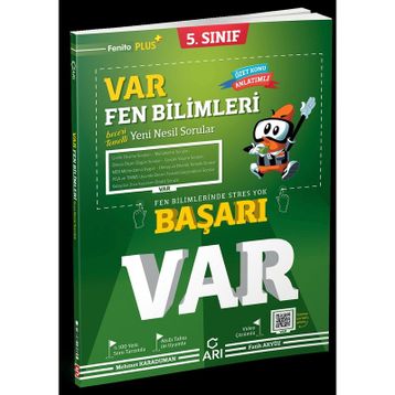 5. Sınıf VAR Fen Bilimleri Yeni Nesil Soru Bankası-Arı Yayınları