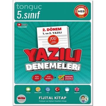 5. Sınıf Yazılı Denemeleri 2. Dönem 1 ve 2. Yazılı - Tonguç Akademi