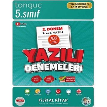 5. Sınıf Yazılı Denemeleri 2. Dönem 1 ve 2. Yazılı - Tonguç Akademi