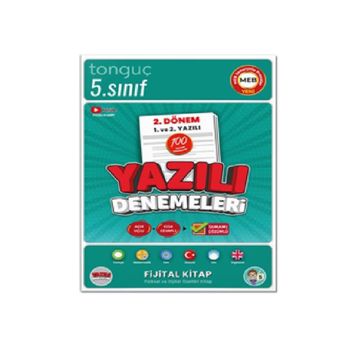 5. Sınıf Yazılı Denemeleri 2. Dönem 1 ve 2. Yazılı - Tonguç Akademi