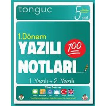 5. Sınıf Yazılı Notları 1. Dönem 1 ve 2. Yazılı-Tonguç Akademi Yayınları