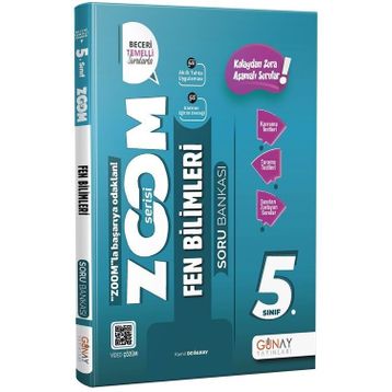 5.Sınıf Yeni Zoom Fen Bilimleri Soru Bankası Günay Yayınları