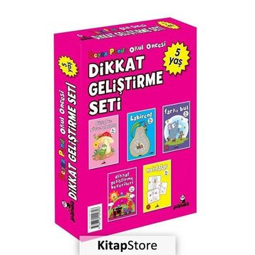 5 Yaş Dikkat Geliştirme Seti - Afife Çoruk