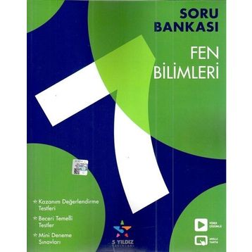 5 Yıldız Yayınları 7. Sınıf Fen Bilimleri Soru Bankası