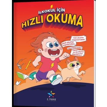 5 Yıldız Yayınları Türkçe 1. Sınıf İçin Hızlı Okuma Kitabı