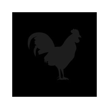 50 cm Horoz Folyo Sticker
