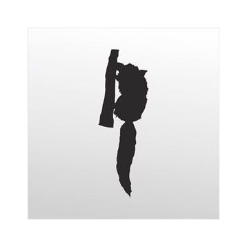 50 cm Rakun Folyo Sticker