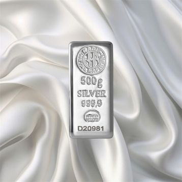 500 gr Külçe Gümüş