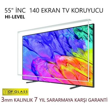 55 140 Ekran Hi-Level Tv Ekran Koruyucu Ekran Koruma Paneli
