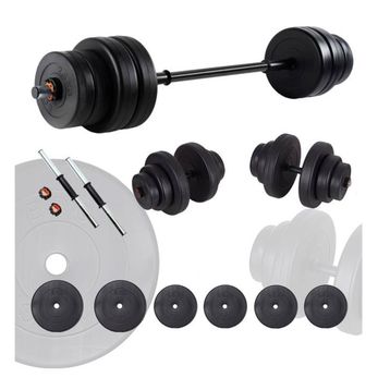 55 kg Halter ve Dambıl Seti