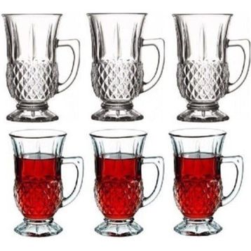 55671 Istanbul Kulplu Bardak 6'lı