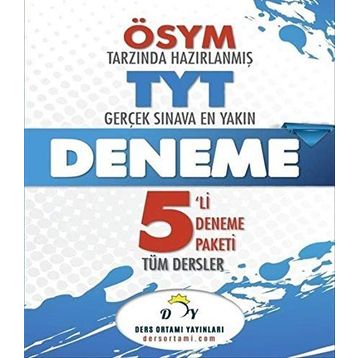 5'li TYT Paket Deneme Ders Ortamı Yayınları