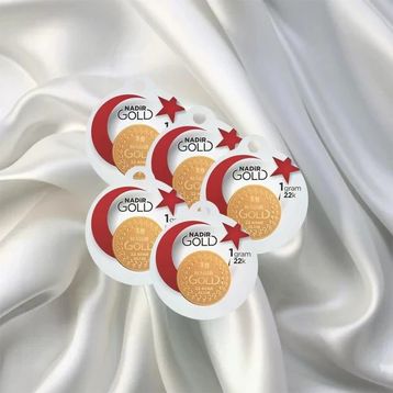 5X1 gr 22 Ayar Külçe Altın