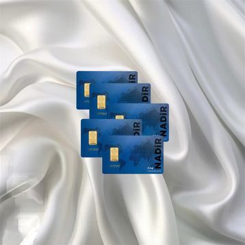 5X2.5 gr 24 Ayar Külçe Altın