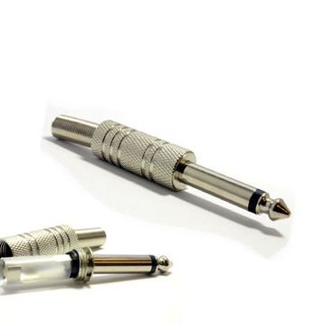 6.3 mm Mono Metal Gitar Jack