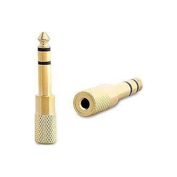 6.3 mm Stereo Metal Gold Erkek Fiş