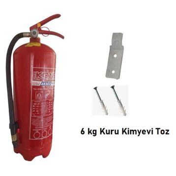 6 kg Kuru Kimyevi Toz Yangın Söndürme Tüpü