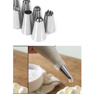 6 Parça Krema Sıkma Torbası