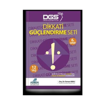 6. SINIF DIKKATI GÜÇLENDİRME SETI - OSMAN ABALI