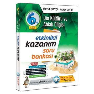 6. Sınıf Din Kültürü ve Ahlak Bilgisi 40 Branş Denemesi Davut Çiftçi-Çanta Yayınları