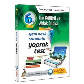 6. Sınıf Din Kültürü ve Ahlak Bilgisi 40 Branş Denemesi Davut Çiftçi-Çanta Yayınları