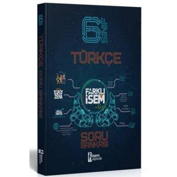 6. Sınıf Farklı İsem Türkçe Soru Bankası-İsem Yayınları