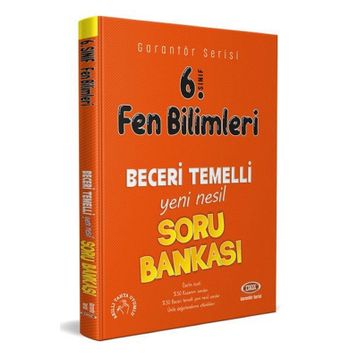 6. Sınıf Fen Bilimleri Garantör Beceri Temelli Soru Bankası-Data Yayınları
