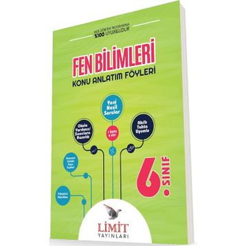 6. Sınıf Fen Bilimleri Konu Anlatım Föyleri - Limit Yayınları
