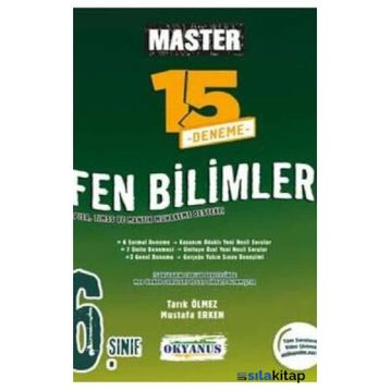6. Sınıf Fen Bilimleri Master 15 Deneme
