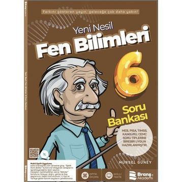6.Sınıf Fen Bilimleri Soru Bankası Branş Akademi Yayınları