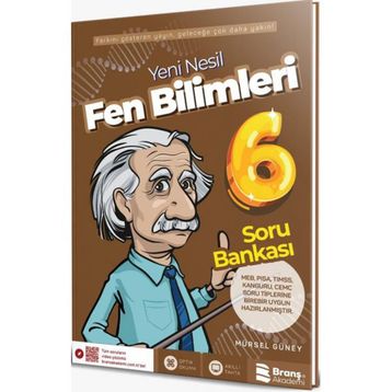 6.Sınıf Fen Bilimleri Soru Bankası Branş Akademi Yayınları