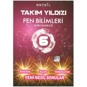 6.Sınıf Fen Bilimleri Soru Bankası Takım Yıldızı Netbil Yayınları