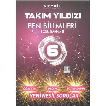 6.Sınıf Fen Bilimleri Soru Bankası Takım Yıldızı Netbil Yayınları