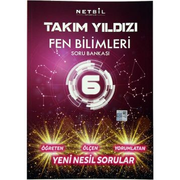 6.Sınıf Fen Bilimleri Soru Bankası Takım Yıldızı Netbil Yayınları