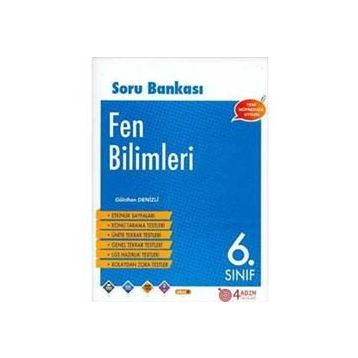 6.Sınıf Fen Bilimleri Soru Bankası/4 Adım Yayınları